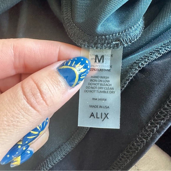 Alix NYC Dakota one shoulder bodysuit - Picture 12 of 13